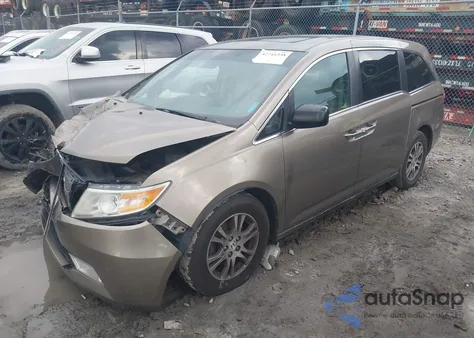 2012 Honda Odyssey Ex-L z USA, uszkodzony, nr VIN 5FNRL5H64CB128168